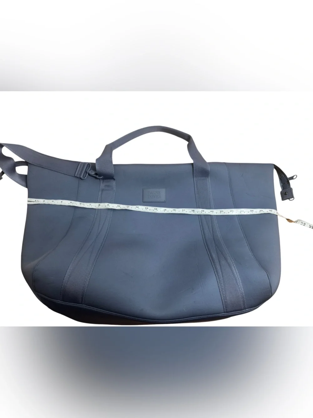 Dagne Dover Large Landon Caryall Duffle Bag Weekender Ash Blue LIMITED EDITION